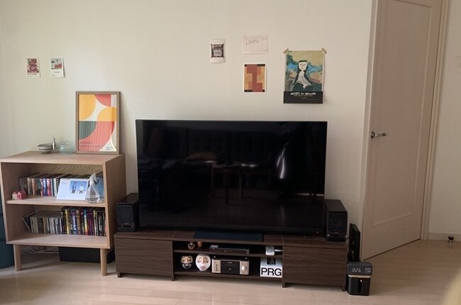 インテリア事例_北欧風のリビング1