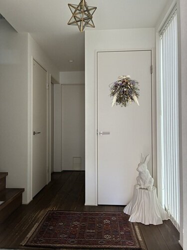 インテリア事例_玄関のフォーカルポイント2