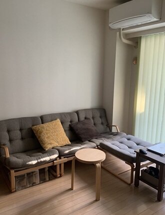 インテリア事例_北欧風のリビング2