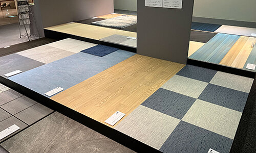 OZONEカタログライブラリー「床材展示コーナー」