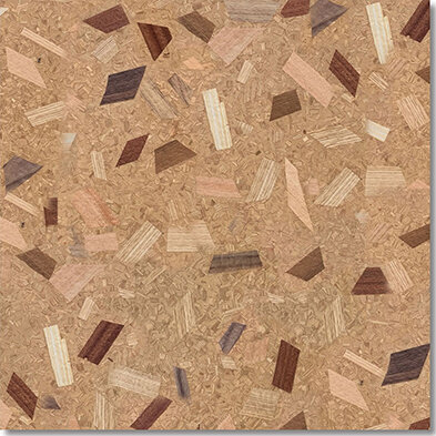 廃材から生まれたサステナブル建材 展示2