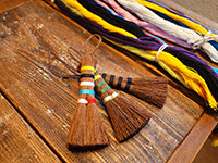 ミニほうき作り（ 二玉 共柄）